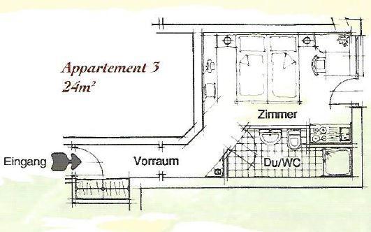 Appartement Dertnig ヴァークライン エクステリア 写真